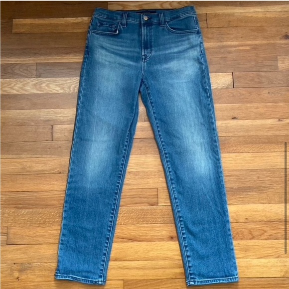 J Brand Tate Boy Fit Relaxed Jeans in Sorority Raze 26 - Picture 4 of 11